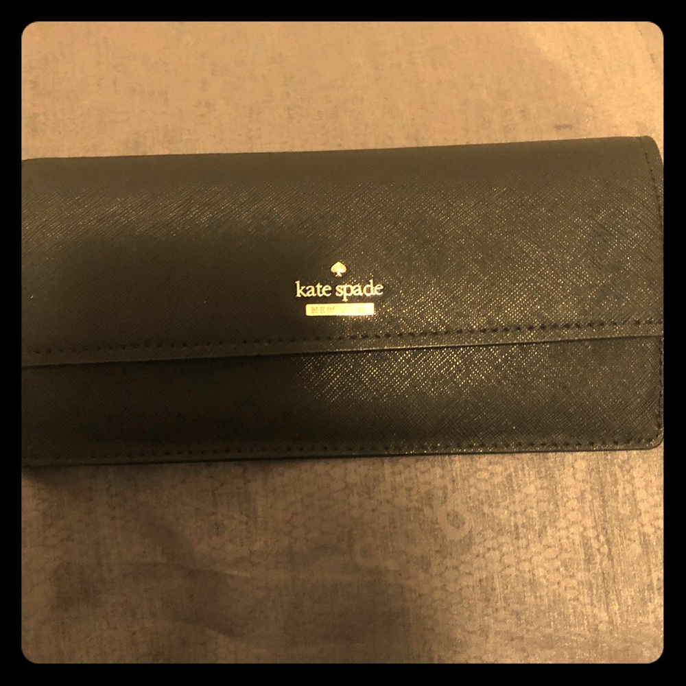 Black Kate spade wallet